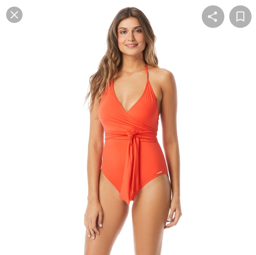 Vince Camuto Wrap swim suit NWT